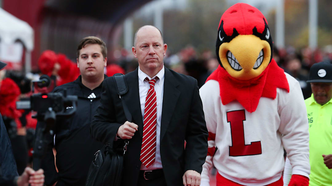 U of L head coach Jeff Brohm
