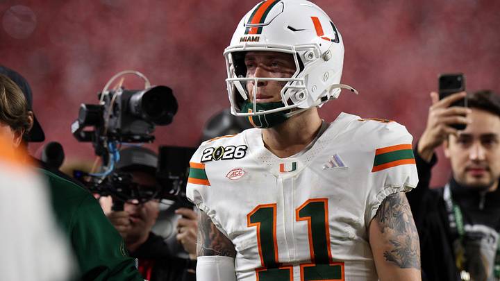 Miami quarterback Carson Beck would have been ineligible last season under the NCAA's new 5-for-5 rule. Instead, he took the Hurricanes to the national title game.