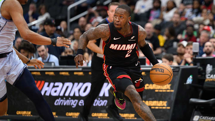 Miami Heat guard Terry Rozier remains under investigation in a federal gambling probe. Miami Heat guard Terry Rozier remains under investigation in a federal gambling probe.