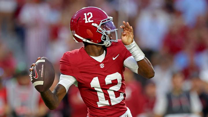 Alabama quarterback Keelon Russell