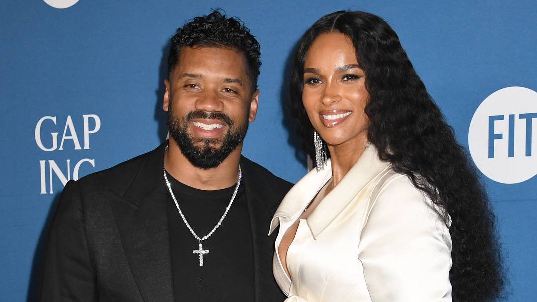 Ciara and Russell Wilson