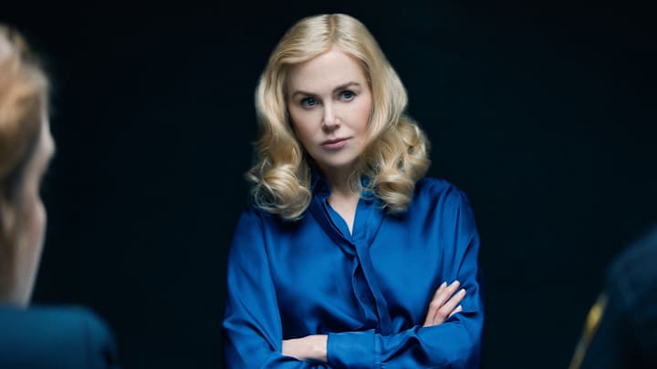 The Perfect Couple. Nicole Kidman as Greer Winbury in episode 106 of The Perfect Couple. Cr. Courtesy of Netflix © 2024