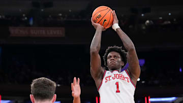 Creighton v St. John's; St. John's basketball guard Kadary Richmond