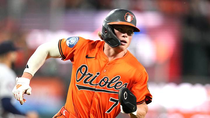 Baltimore Orioles infielder Jackson Holliday.