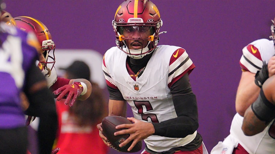 Commanders quarterback Jayden Daniels