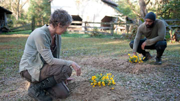 Carol (Melissa Suzanne McBride) and Tyreese (Chad Coleman) - The Walking Dead _ Season 4, Episode 14 - Photo Credit: Gene Page/AMC