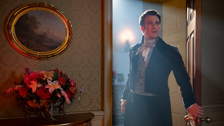 Bridgerton. Luke Thompson as Benedict Bridgerton in episode 308 of Bridgerton