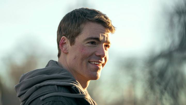 The Night Agent. Gabriel Basso as Peter Sutherland in episode 202 of The Night Agent. Cr. Christopher Saunders/Netflix © 2024