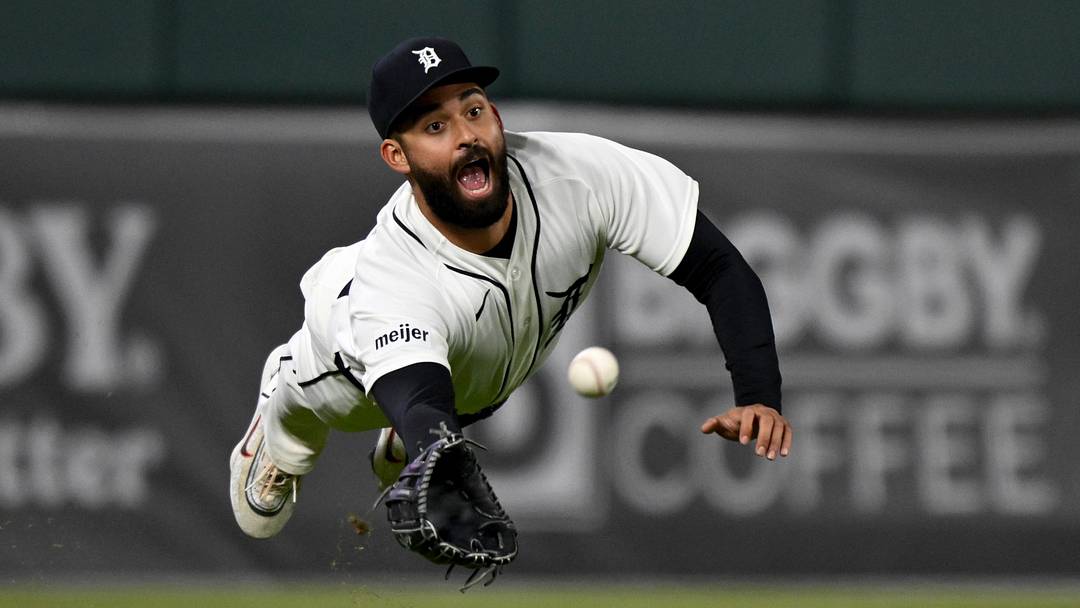 Detroit Tigers left fielder Riley Greene 