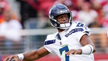 Geno Smith of the Seattle Seahawks