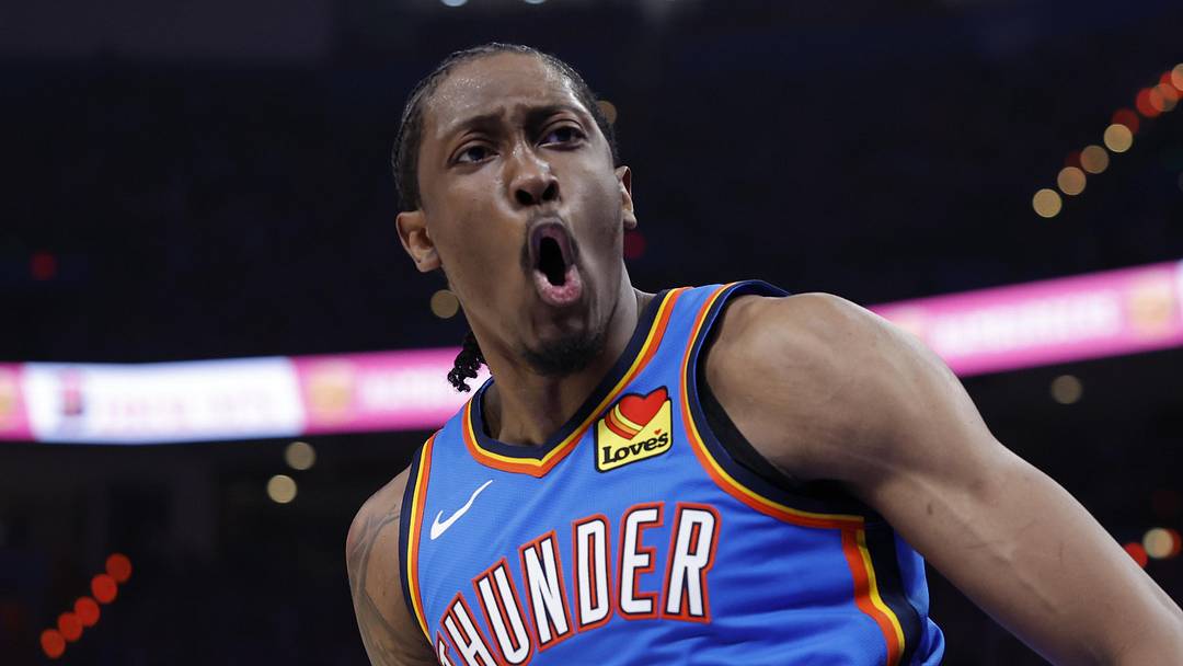 Oklahoma City Thunder guard Jalen Williams