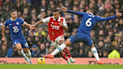 TOPSHOT-FBL-ENG-PR-CHELSEA-ARSENAL