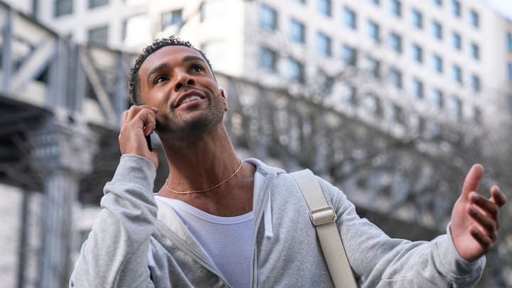 Emily in Paris. Lucien Laviscount as Alfie in episode 401 of Emily in Paris. Cr. Stephanie Branchu/Netflix © 2024