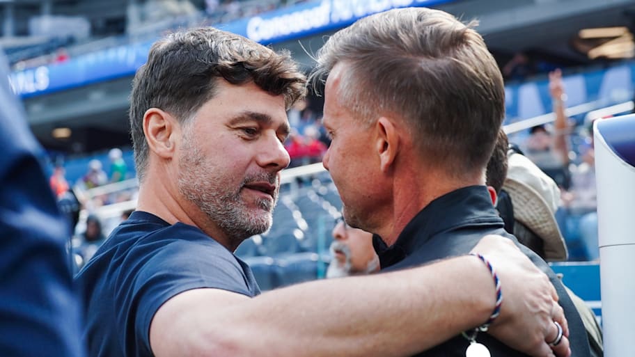 Mauricio Pochettino (left) and Jesse Marsch.