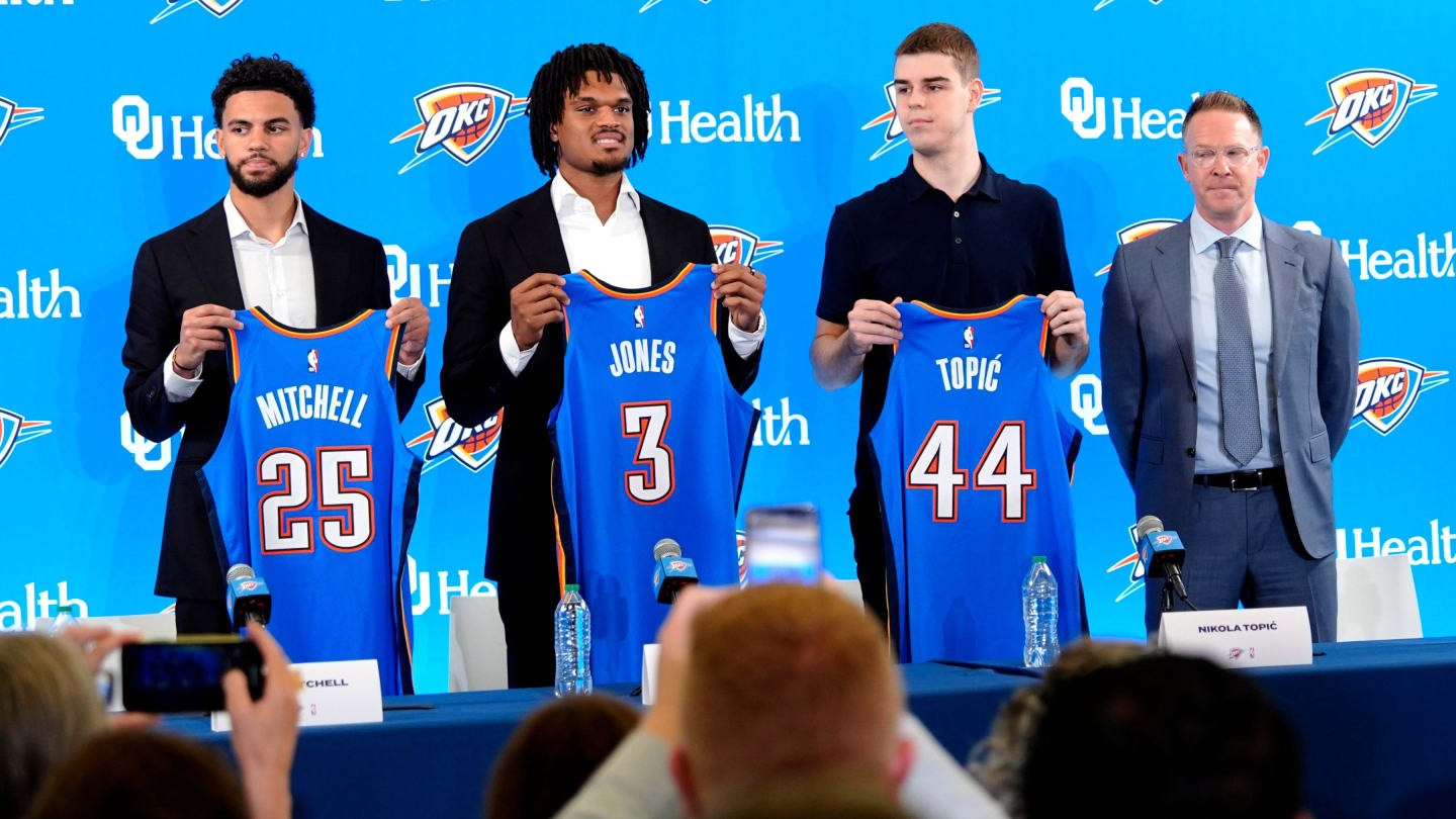 OKC Thunder Sam Presti Explains Strategy of Trying to Move Up in Draft