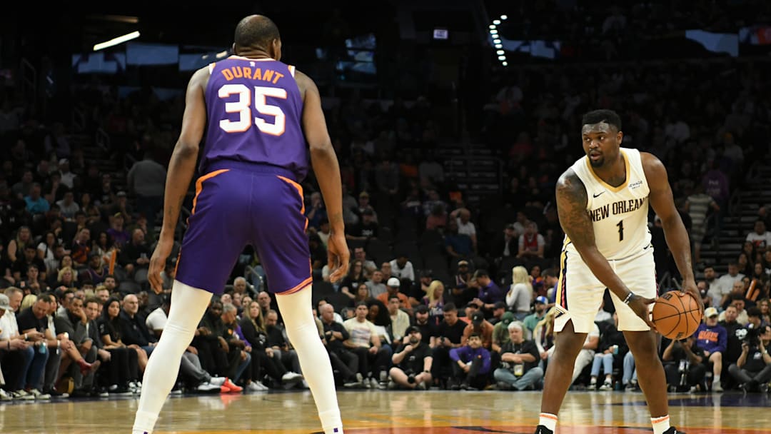 Zion Williamson, Kevin Durant