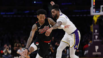 Portland Trail Blazers v Los Angeles Lakers