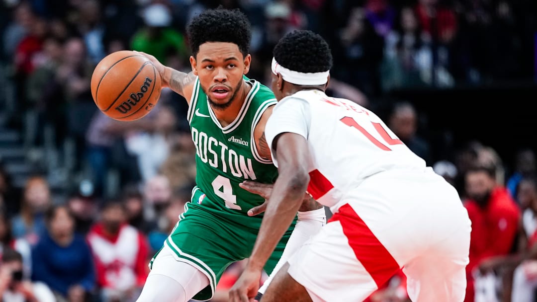 Boston Celtics v Toronto Raptors Boston Celtics v Toronto Raptors