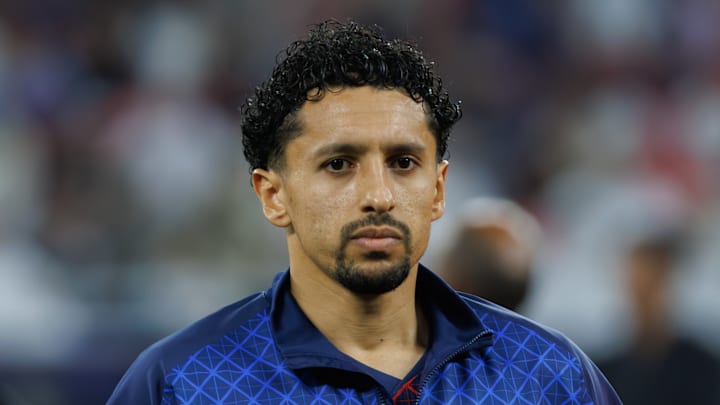 Marquinhos et le PSG visent le top 8 de Ligue des Champions. Marquinhos et le PSG visent le top 8 de Ligue des Champions.