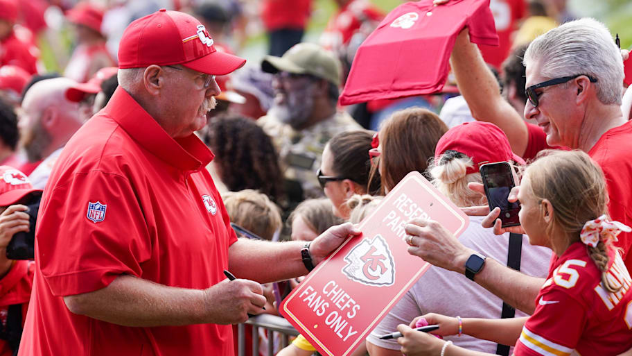 Kansas City Chiefs coach Andy Reid