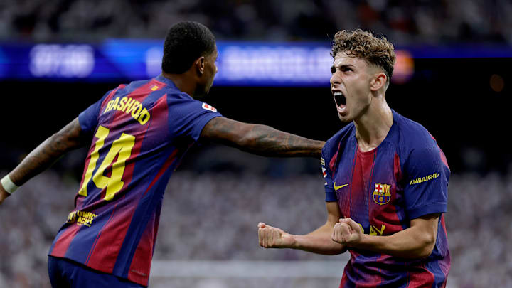 Fermin Lopez lors de Real Madrid - FC Barcelone. Fermin Lopez lors de Real Madrid - FC Barcelone.