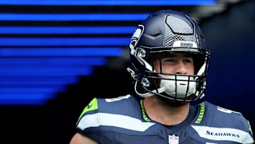 Robbie Ouzts of the Seattle Seahawks