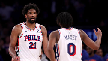 Tyrese Maxey, Joel Embiid 