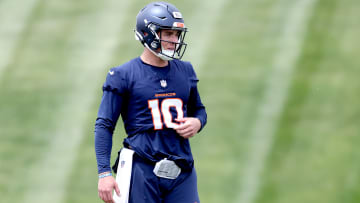 A former Auburn football star is outplaying Bo Nix during the Denver Broncos' offseason.