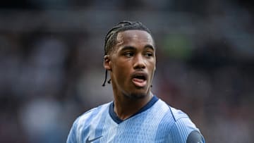 Wilson Odobert during the defeat to Newcastle United