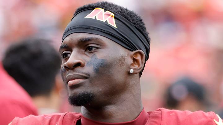 Washington Commanders cornerback Mike Sainristil 