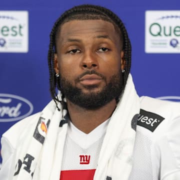 New York Giants linebacker Kayvon Thibodeaux  