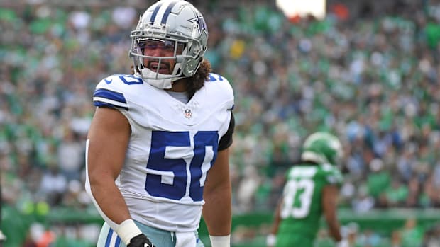 Dallas Cowboys linebacker Eric Kendricks Dallas Cowboys linebacker Eric Kendricks