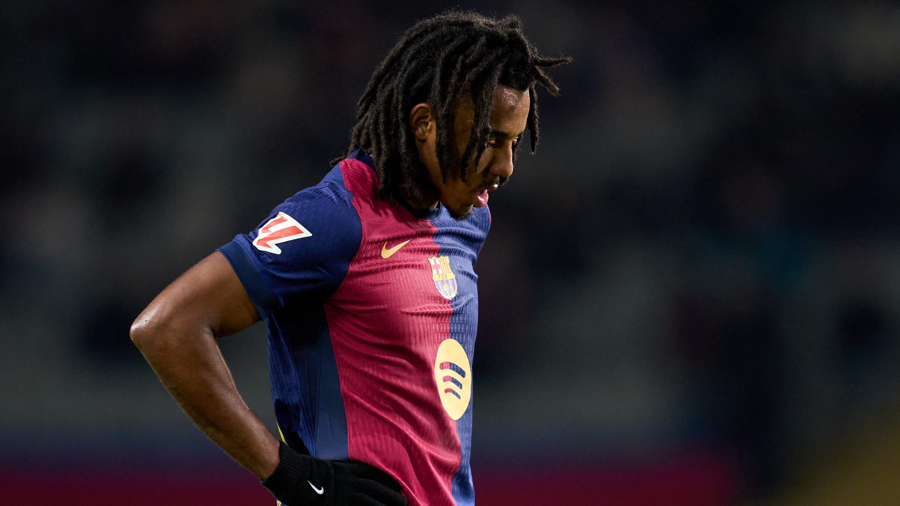 PHOTO : Jules Koundé interpelle ironiquement Adidas après son but refusé avec le FC Barcelone