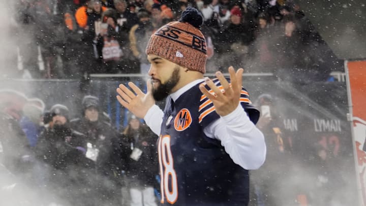 Chicago Bears quarterback Caleb Williams