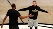 Stephen Curry habló de la posible llegada de Durant a los Warriors