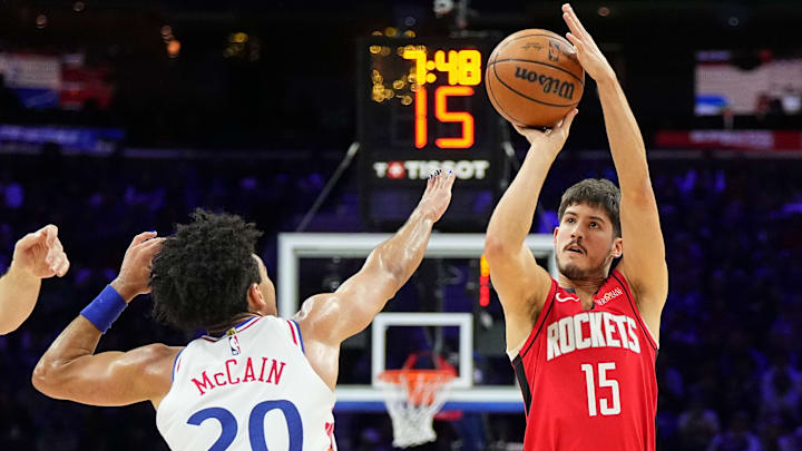 The Houston Rockets don't have ball-handling reps to spare for Reed Sheppard