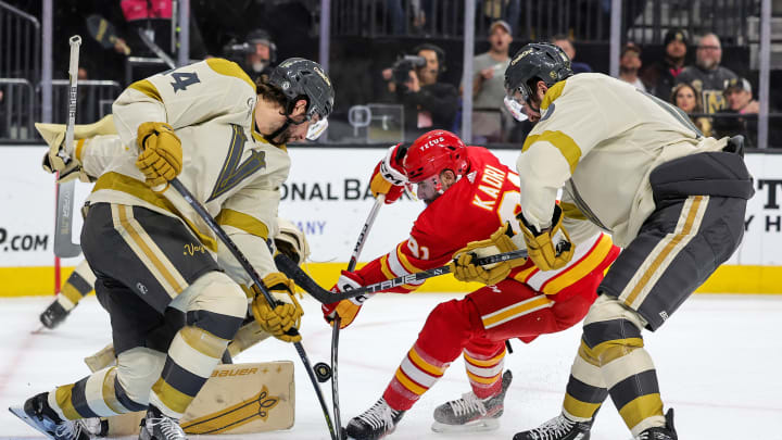 Calgary Flames v Vegas Golden Knights