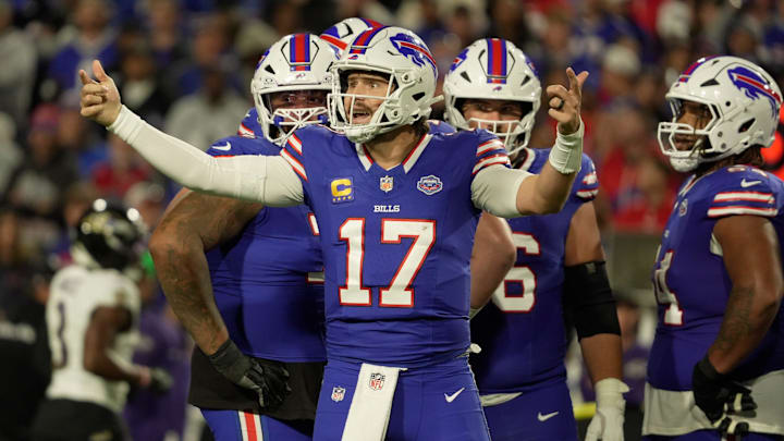 Buffalo Bills quarterback Josh Allen helped the Bills pull off an improbable comeback, which benefited one Vegas sportsbook. 