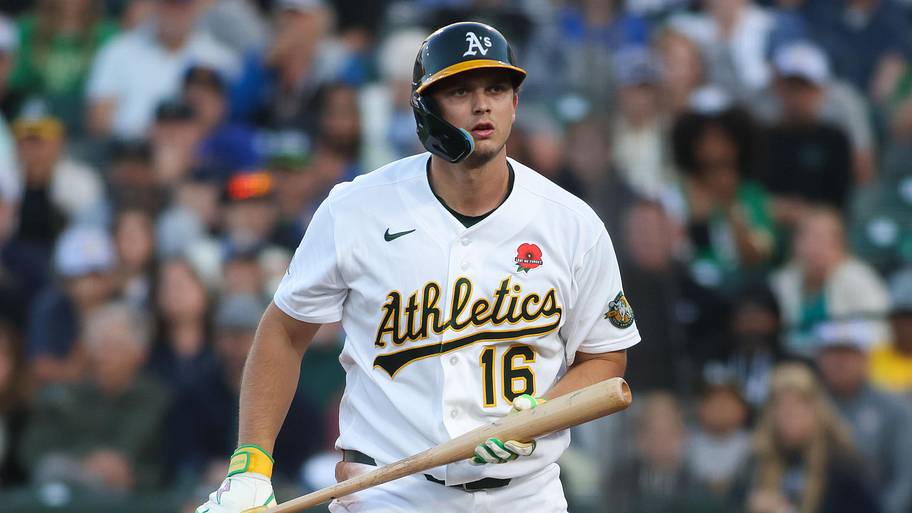 Athletics first baseman Nick Kurtz