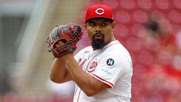 Cincinnati Reds pitcher Tony Santillan