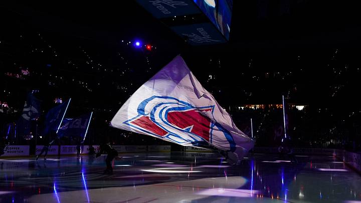 The Colorado Avalanche logo Credit: Ron Chenoy-Imagn Images The Colorado Avalanche logo Credit: Ron Chenoy-Imagn Images