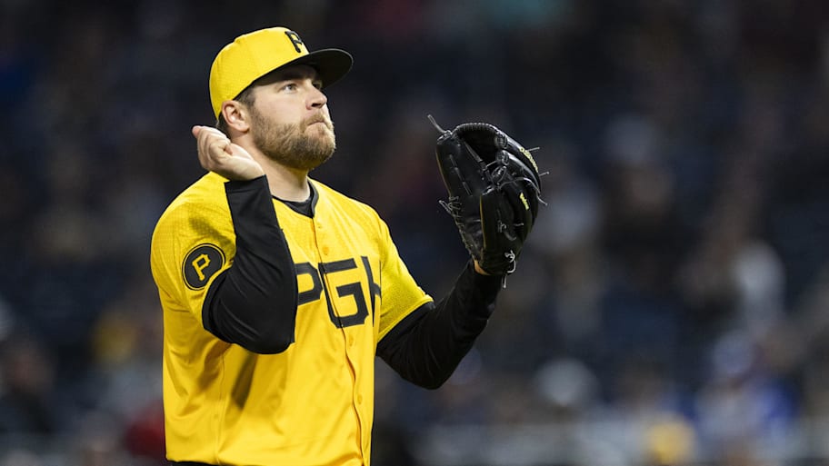 The Pittsburgh Pirates traded closing pitcher David Bednar to the New York Yankees at MLB's trade deadline. | Scott Galvin-Imagn Images