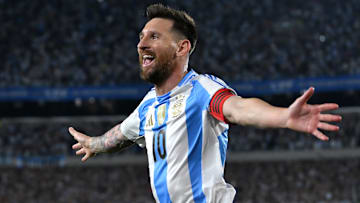 Lionel Messi at Argentina v Bolivia - FIFA World Cup 2026 Qualifier