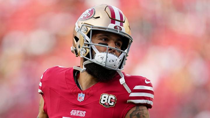 San Francisco 49ers wide receiver Mike Evans (5)
