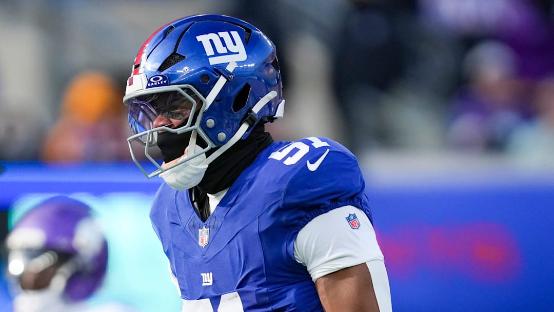 New York Giants linebacker Abdul Carter 