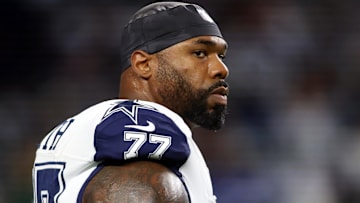 Former Dallas Cowboys left tackle Tyron Smith will be staying close to his longtime professional home in his next gig