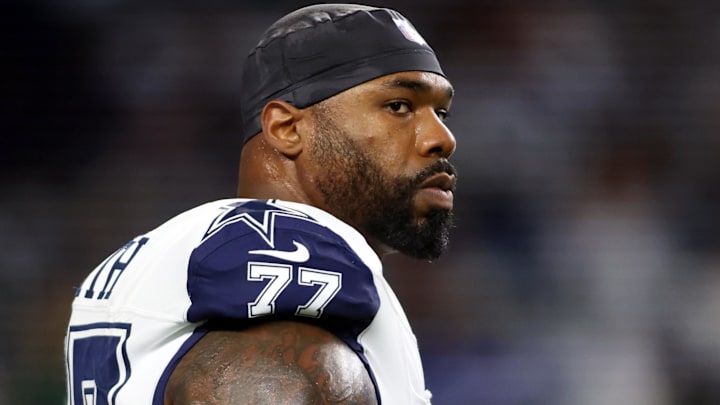 Former Dallas Cowboys left tackle Tyron Smith will be staying close to his longtime professional home in his next gig
