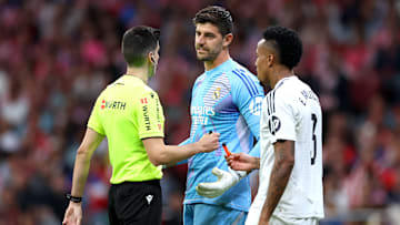 Courtois et Militao - Real Madrid, avec Mr Busquets Ferrer