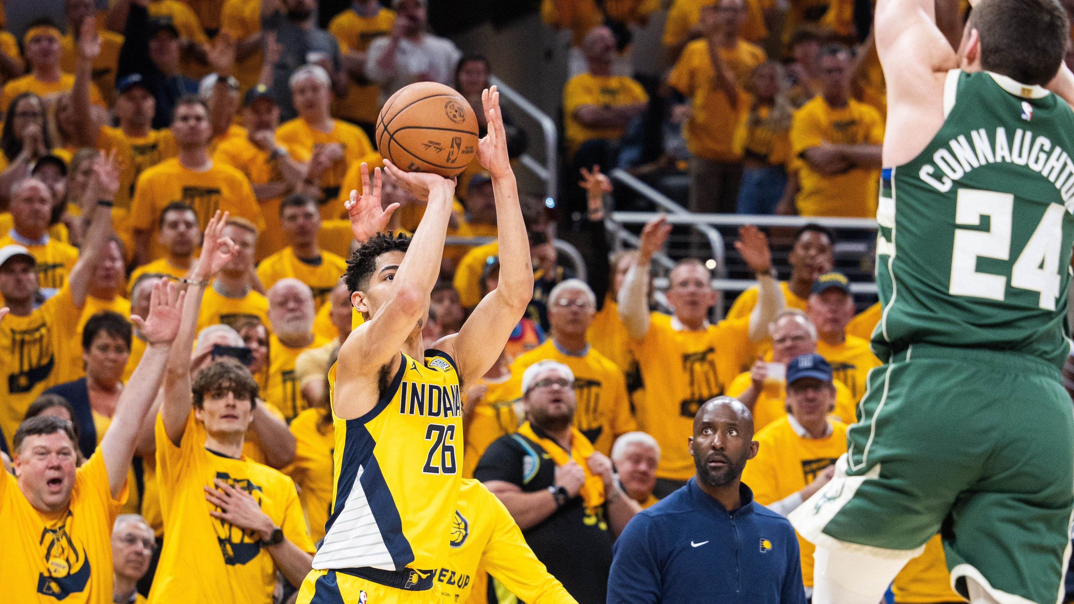 Rookie Ben Sheppard Quietly Helps Indiana Pacers in Opening Round Playoff Victory
