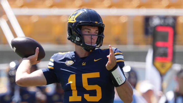 Cal quarterback Fernando Mendoza 